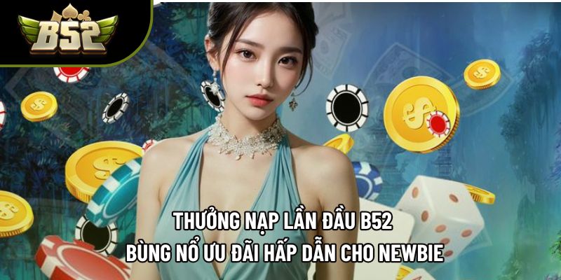 Thưởng Nạp Lần Đầu B52 - Bùng Nổ Ưu Đãi Hấp Dẫn Cho Newbie
